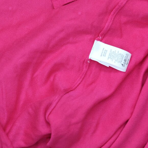 NWT Sam & Jess Short-Sleeve Embellished Sweater TA93148768AS Electric Pink M - Picture 9 of 9